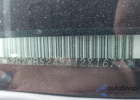 2004 Pontiac Grand Prix Gtp from USA, damaged, VIN 2G2WR524941281677